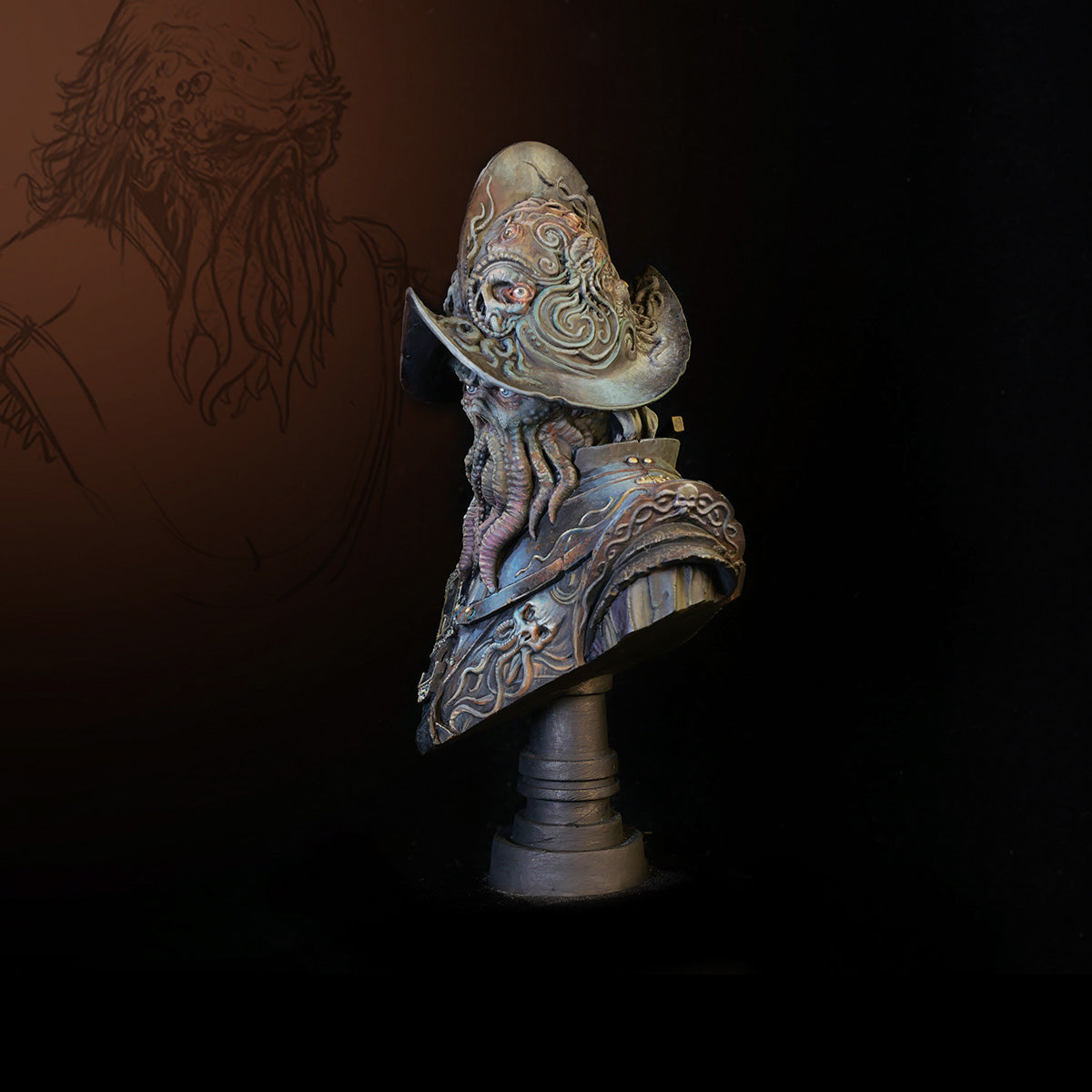 Conquistador Bust Limited edition