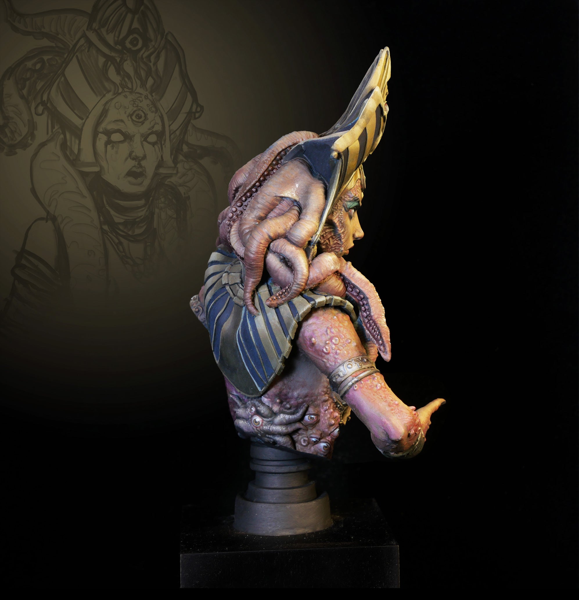 Egyptian Priestess Bust Limited edition