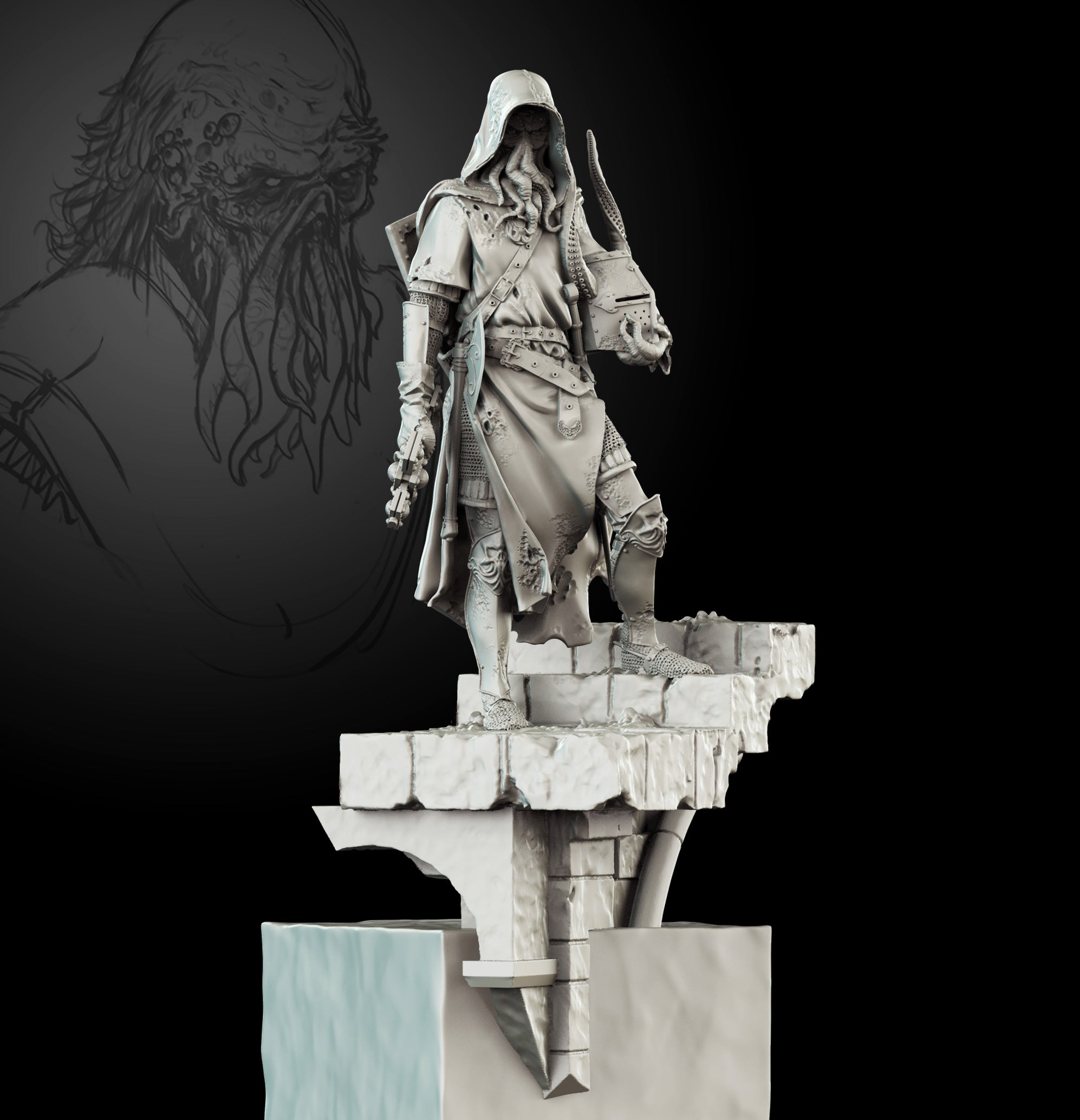 Teutonic Knight 75mm Limited edition