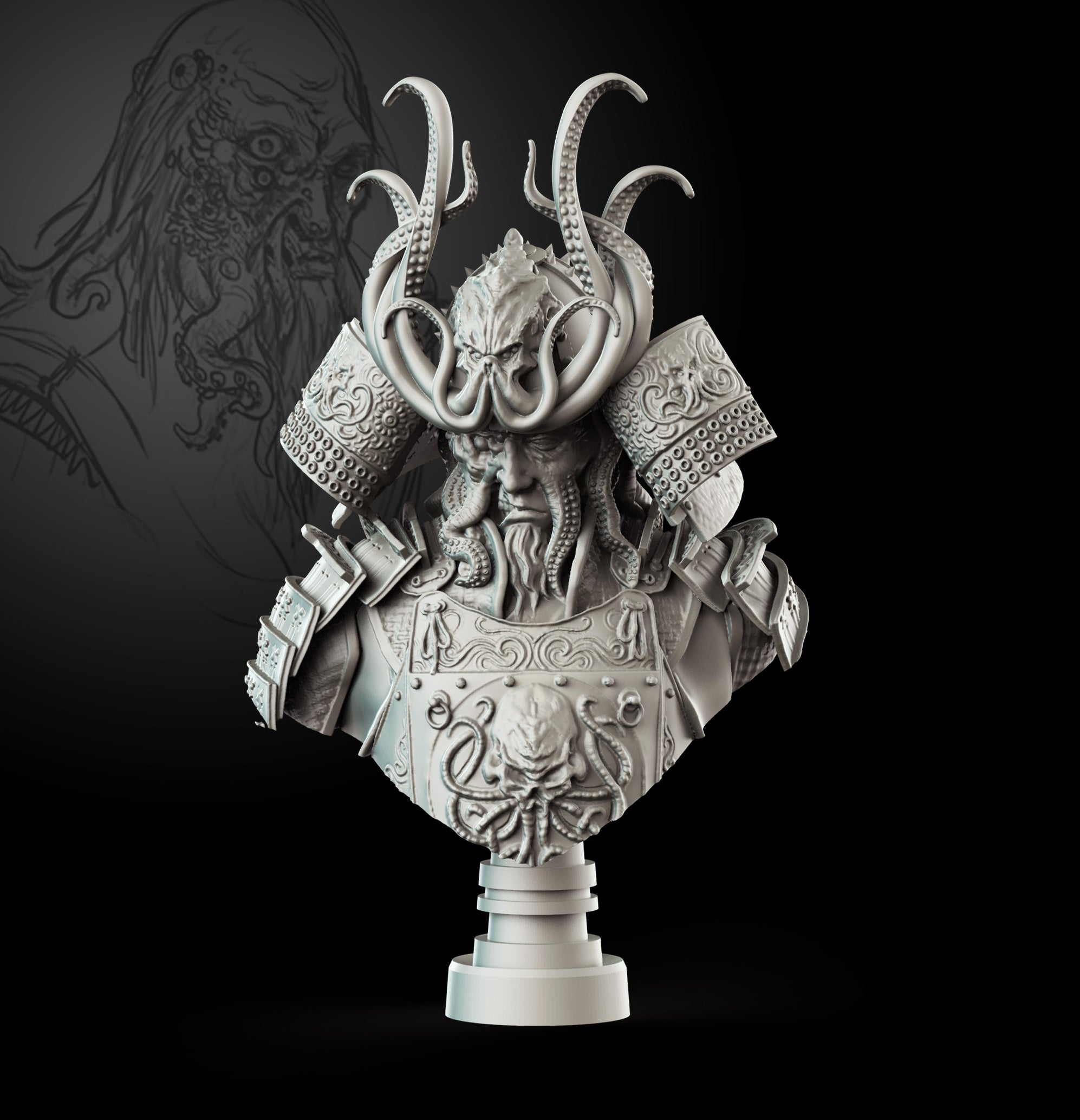 Samurai Bust Limited edition