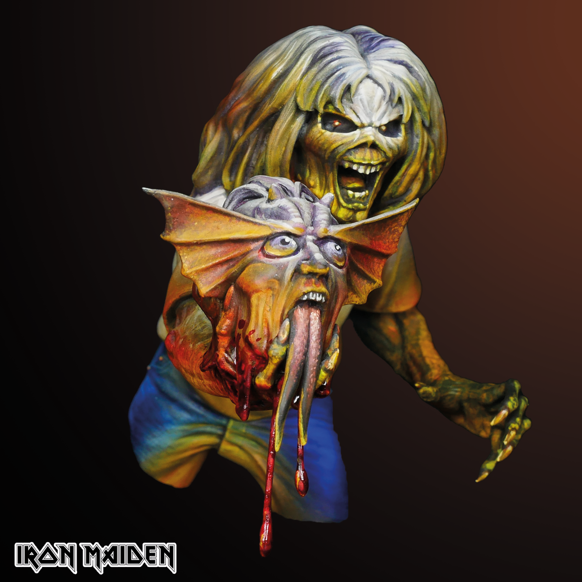 Number of the Beast bust