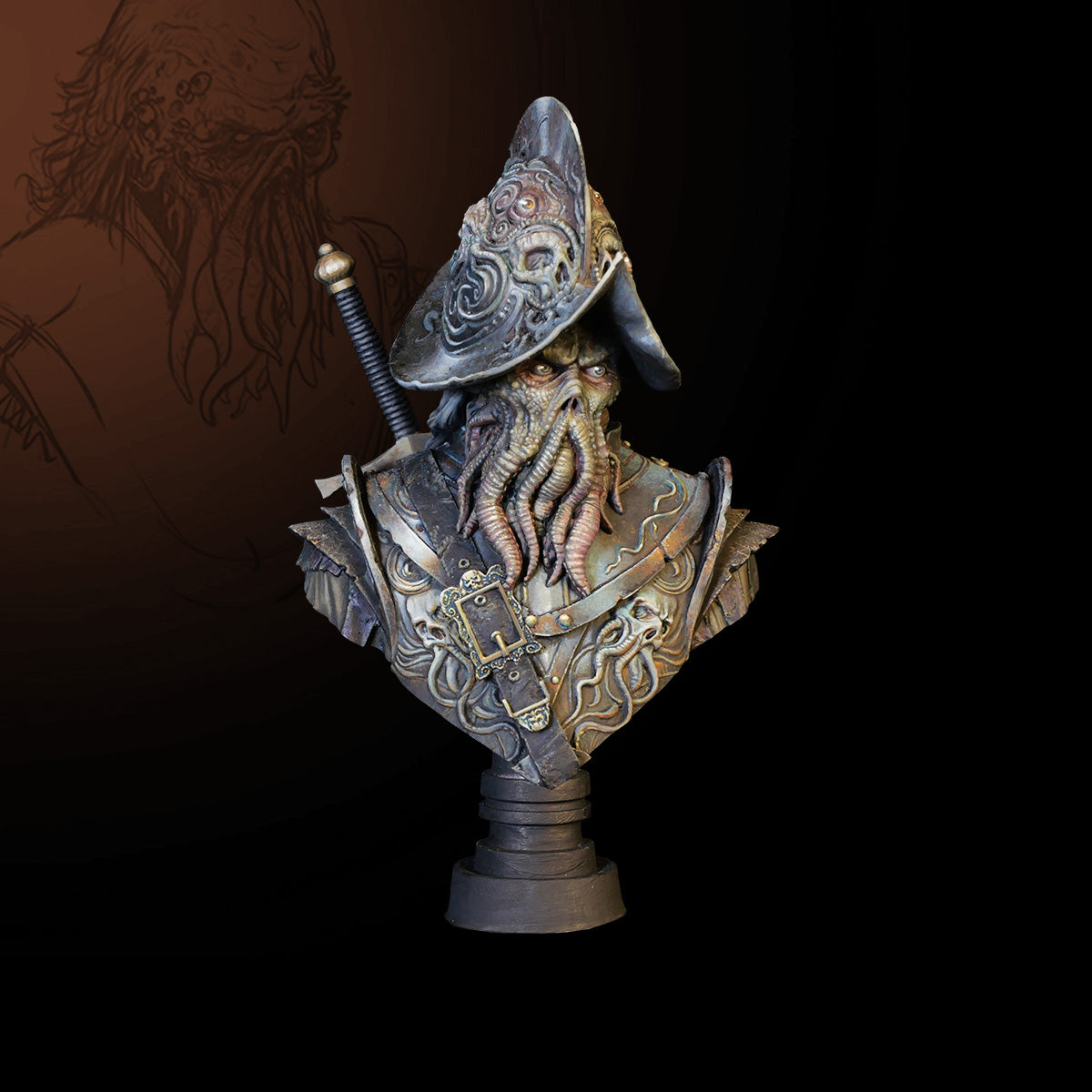 Conquistador Bust Limited edition