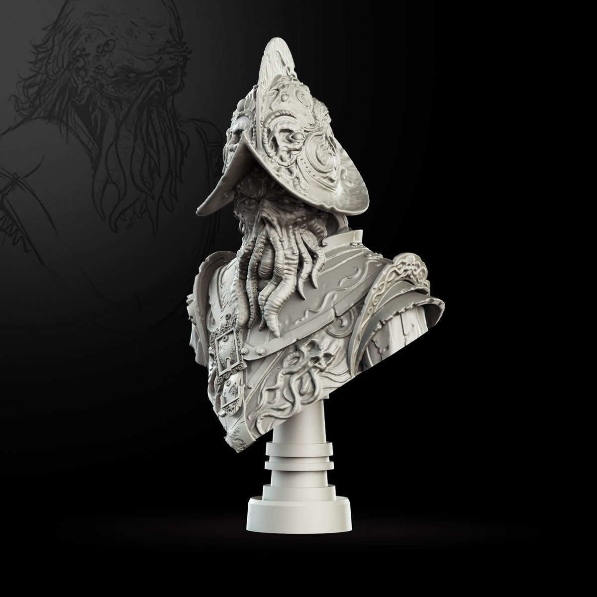 Conquistador Bust Limited edition