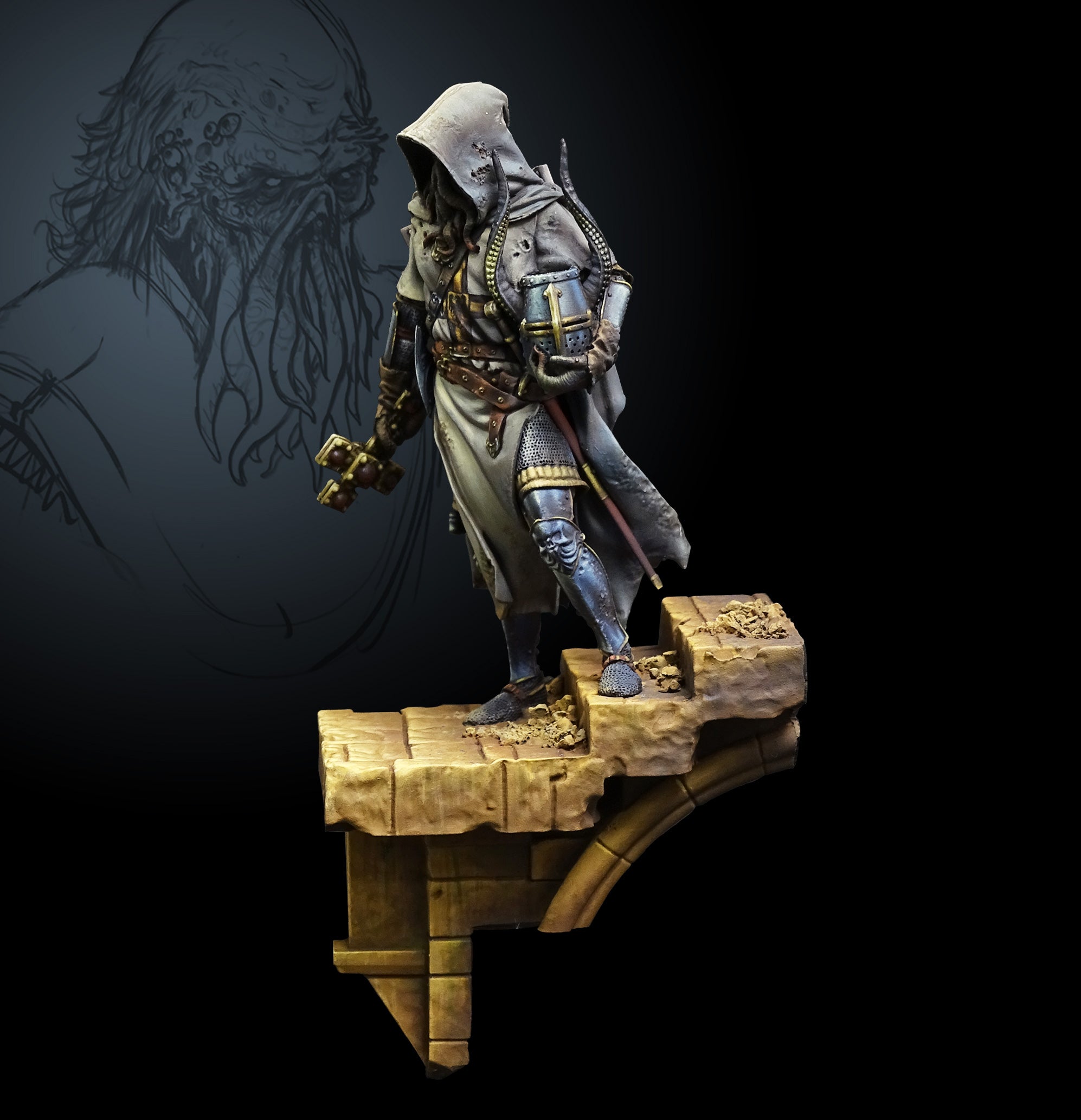 Teutonic Knight 75mm Limited edition