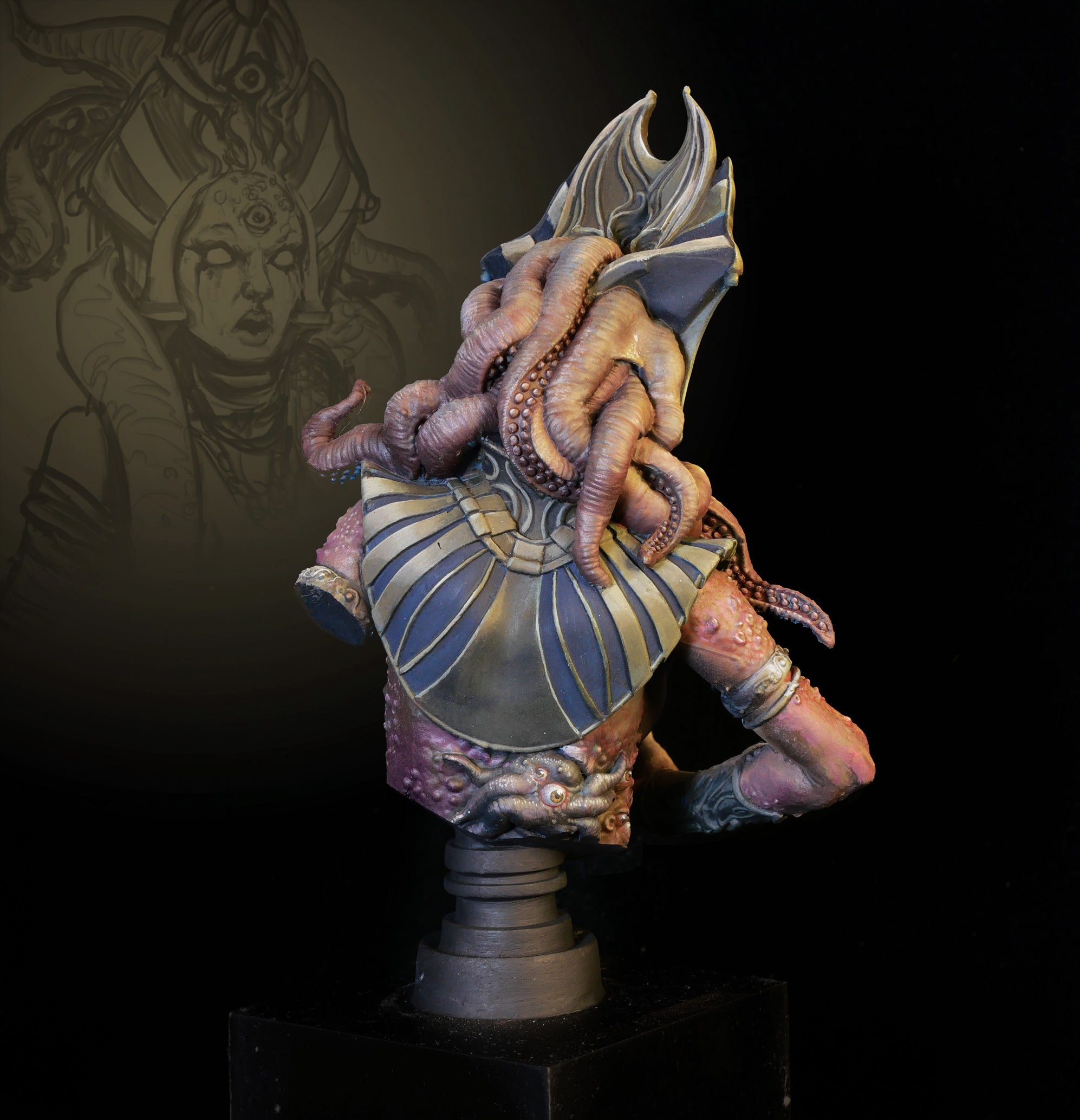Egyptian Priestess Bust Limited edition