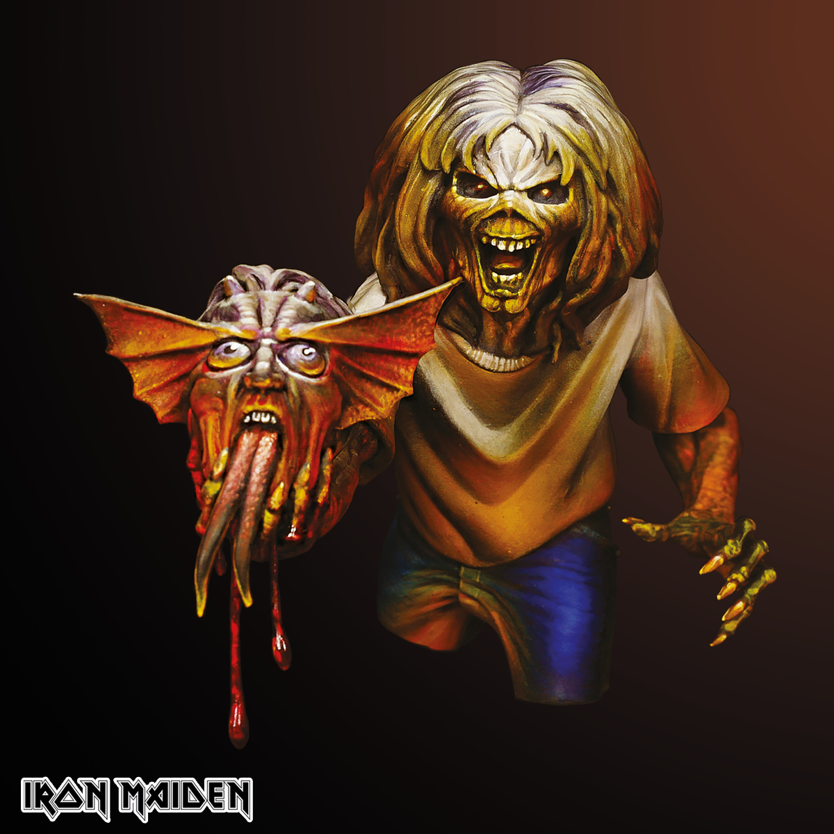 Number of the Beast bust