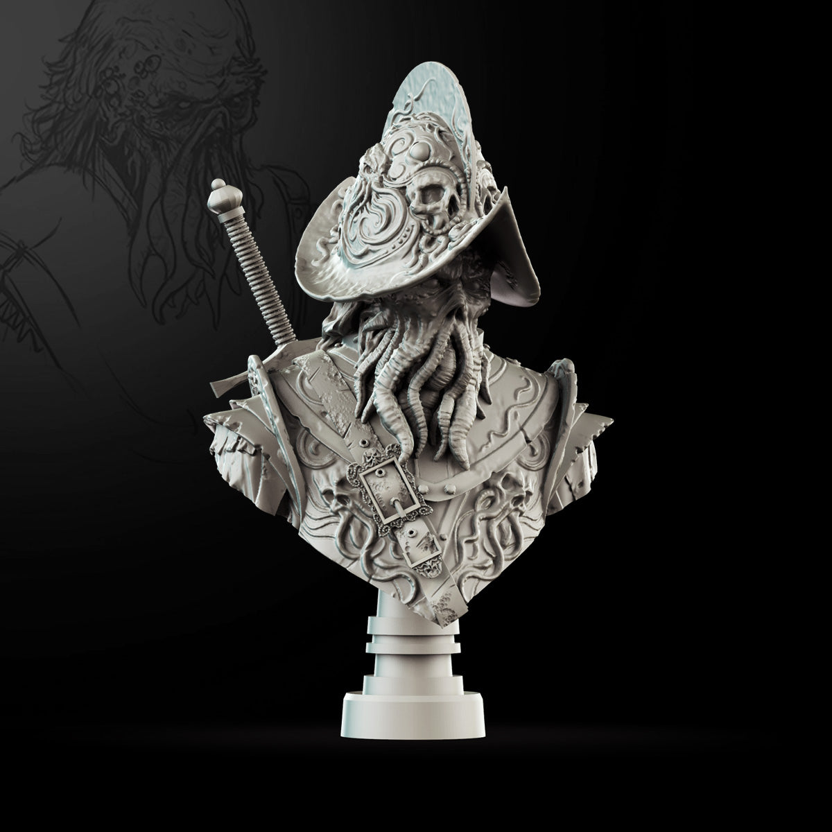 Conquistador Bust Limited edition