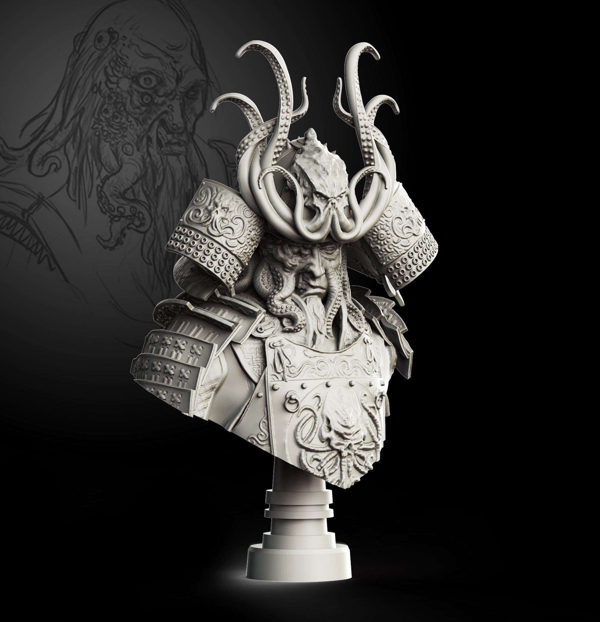 Samurai Bust Limited edition