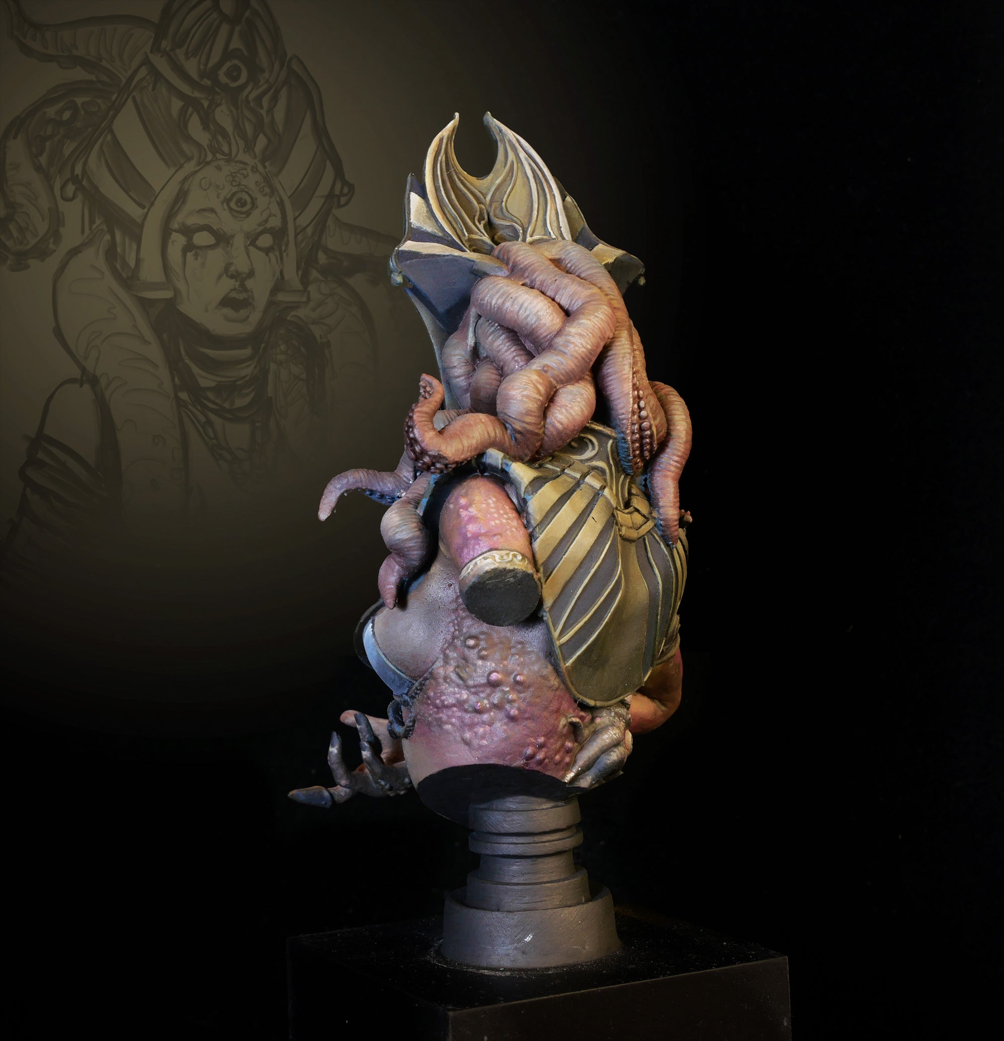 Egyptian Priestess Bust Limited edition
