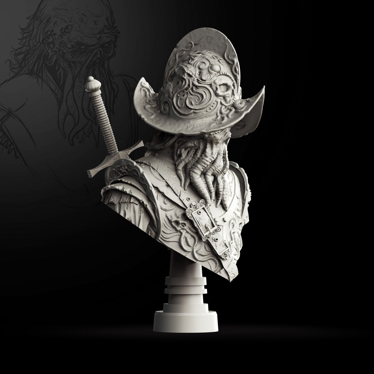 Conquistador Bust Limited edition
