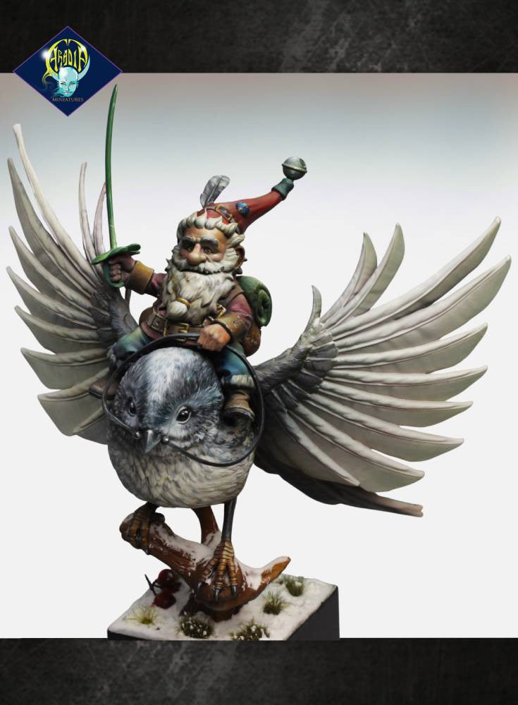 Bruno and the long-tailed-bird 75mm