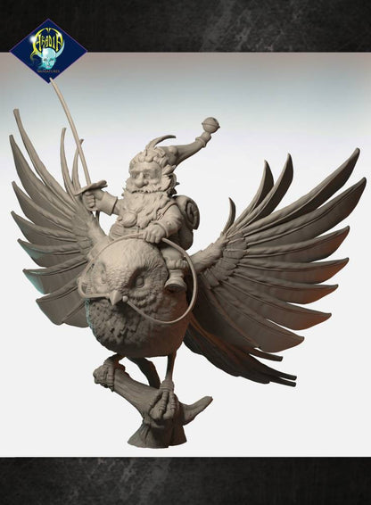 Bruno and the long-tailed-bird 75mm