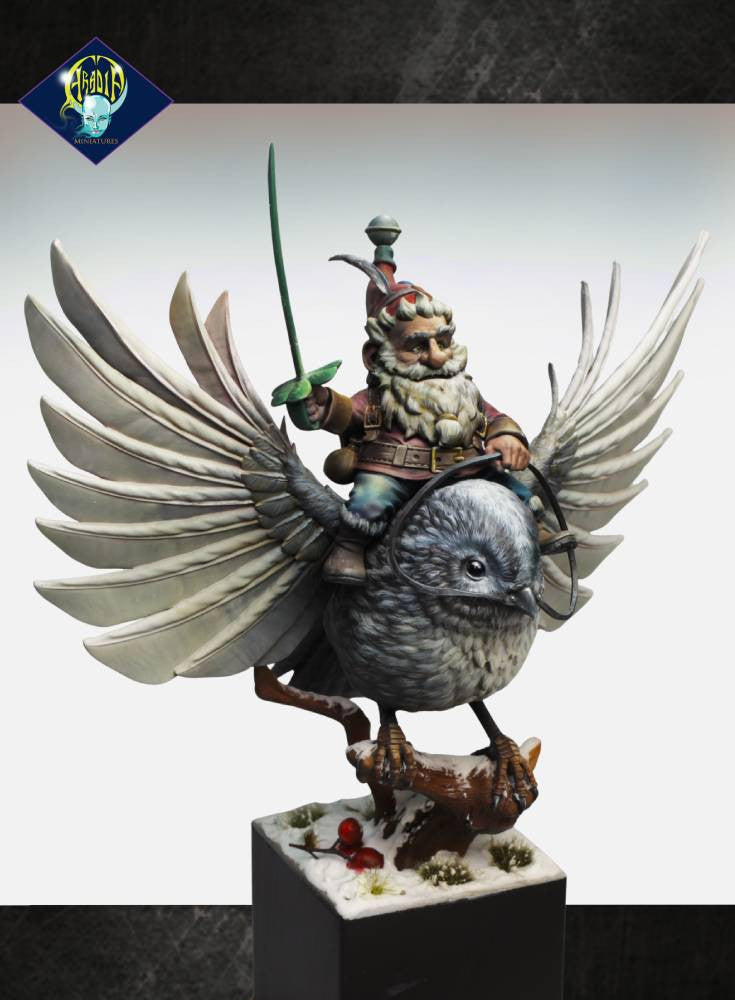 Bruno and the long-tailed-bird 75mm