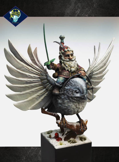 Bruno and the long-tailed-bird 75mm