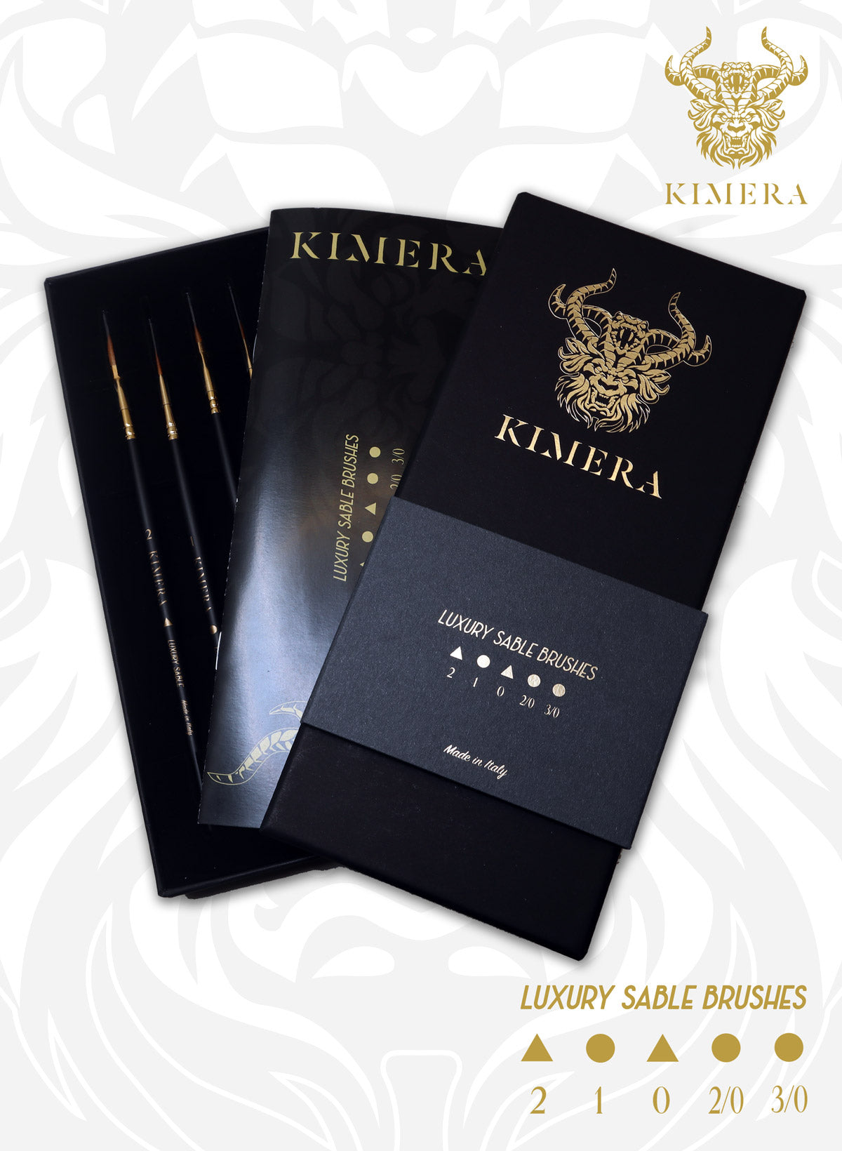 Kimera Kolinksy Brushes Set