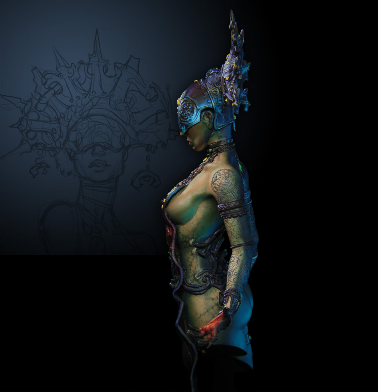 Genesis bust Limited edition