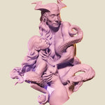Mother of the fall 3d resin cast miniature bust