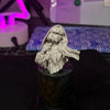 Girl in Raincoat Bust resin cast
