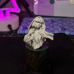 Girl in Raincoat Bust resin cast