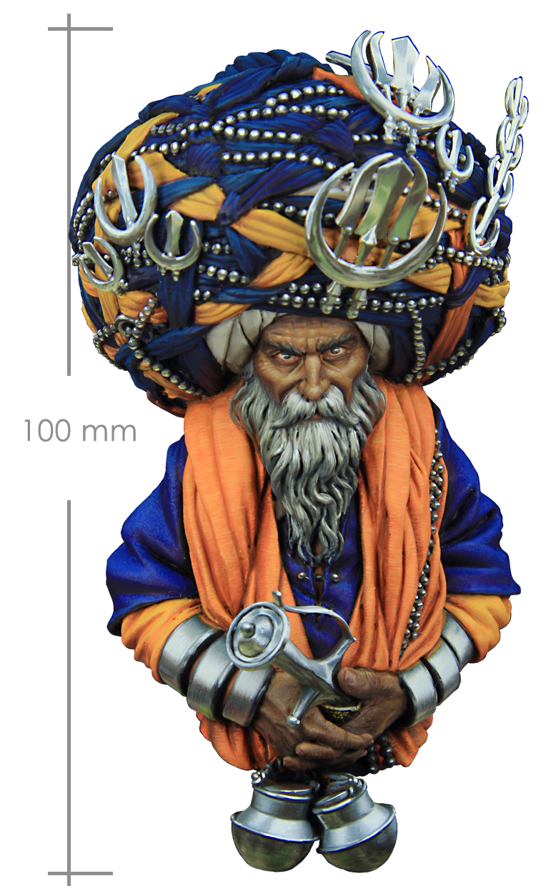 Nihang Warrior Bust