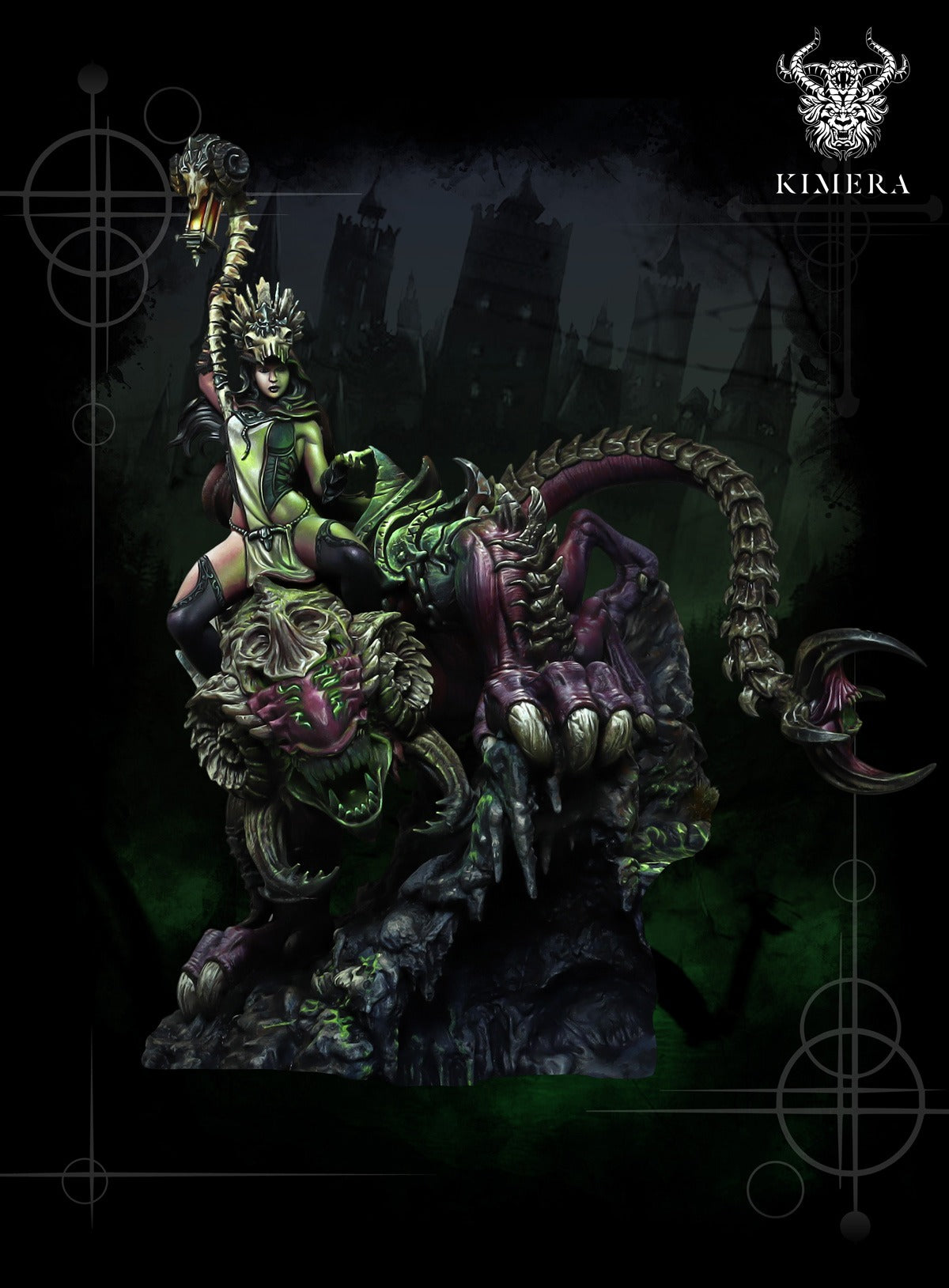 Khalyia the Necromancer 75mm