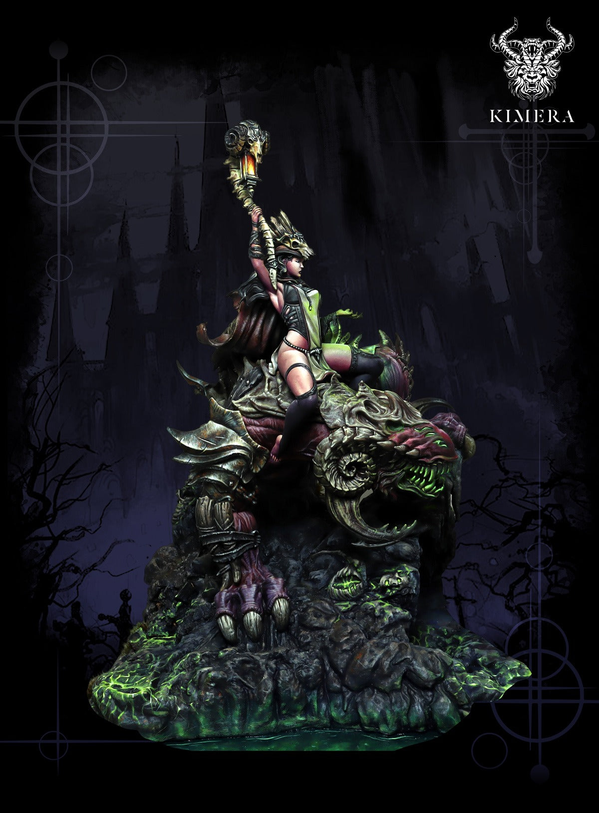 Khalyia the Necromancer 75mm