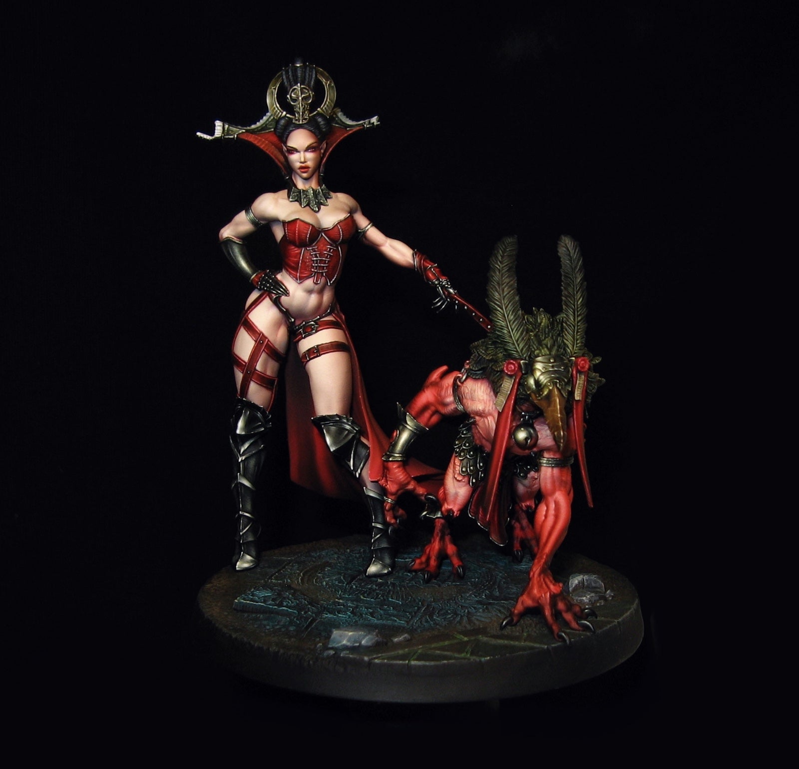 Nisha and Corvid 75mm