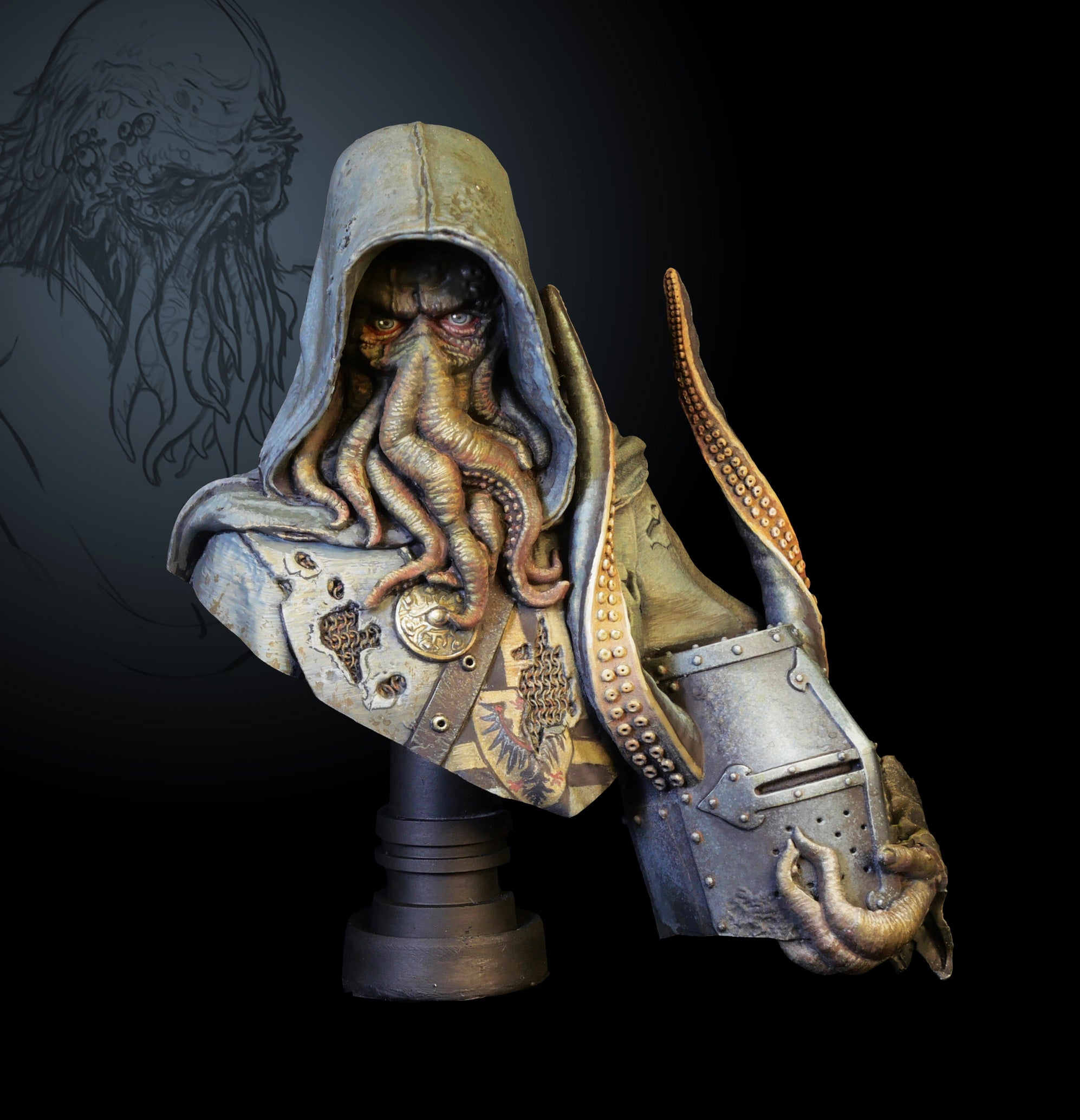 Teutonic Knight Bust