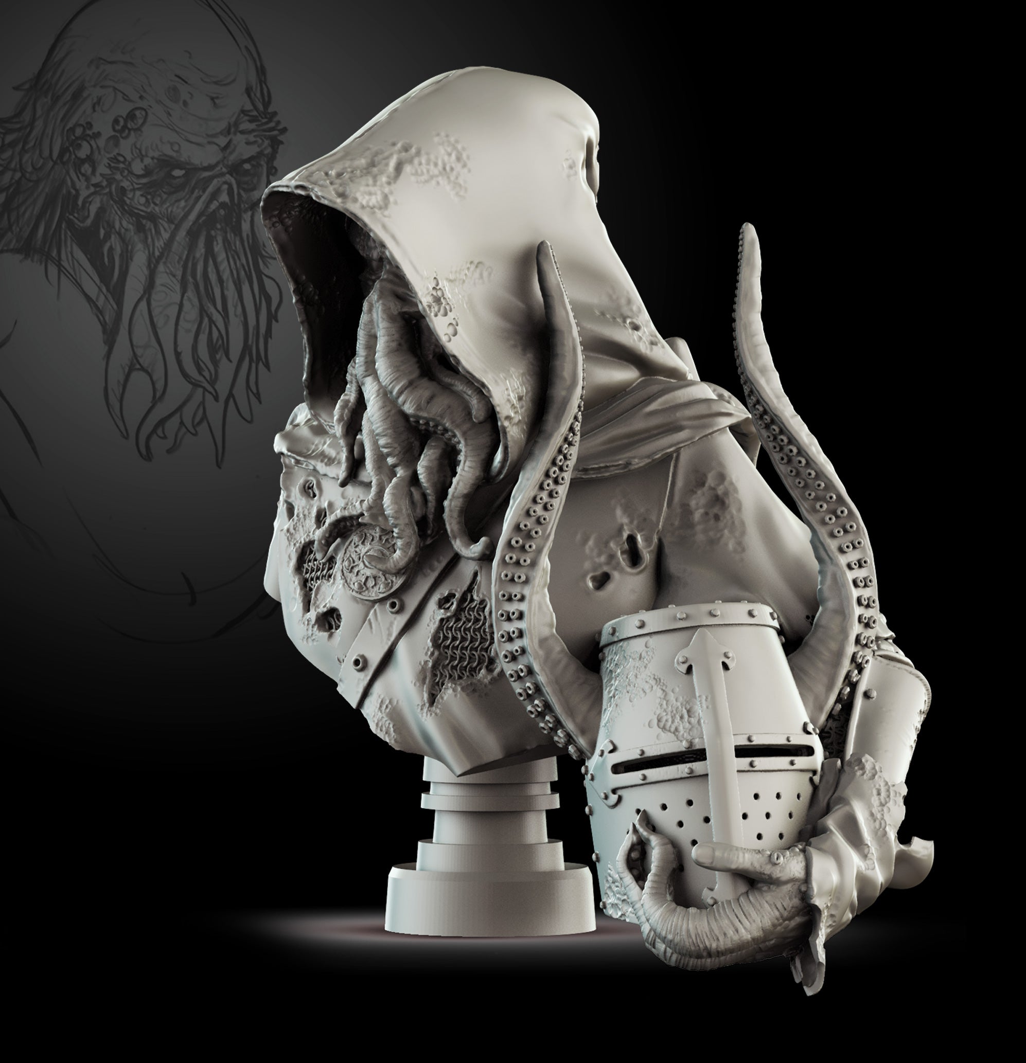 Teutonic Knight Bust