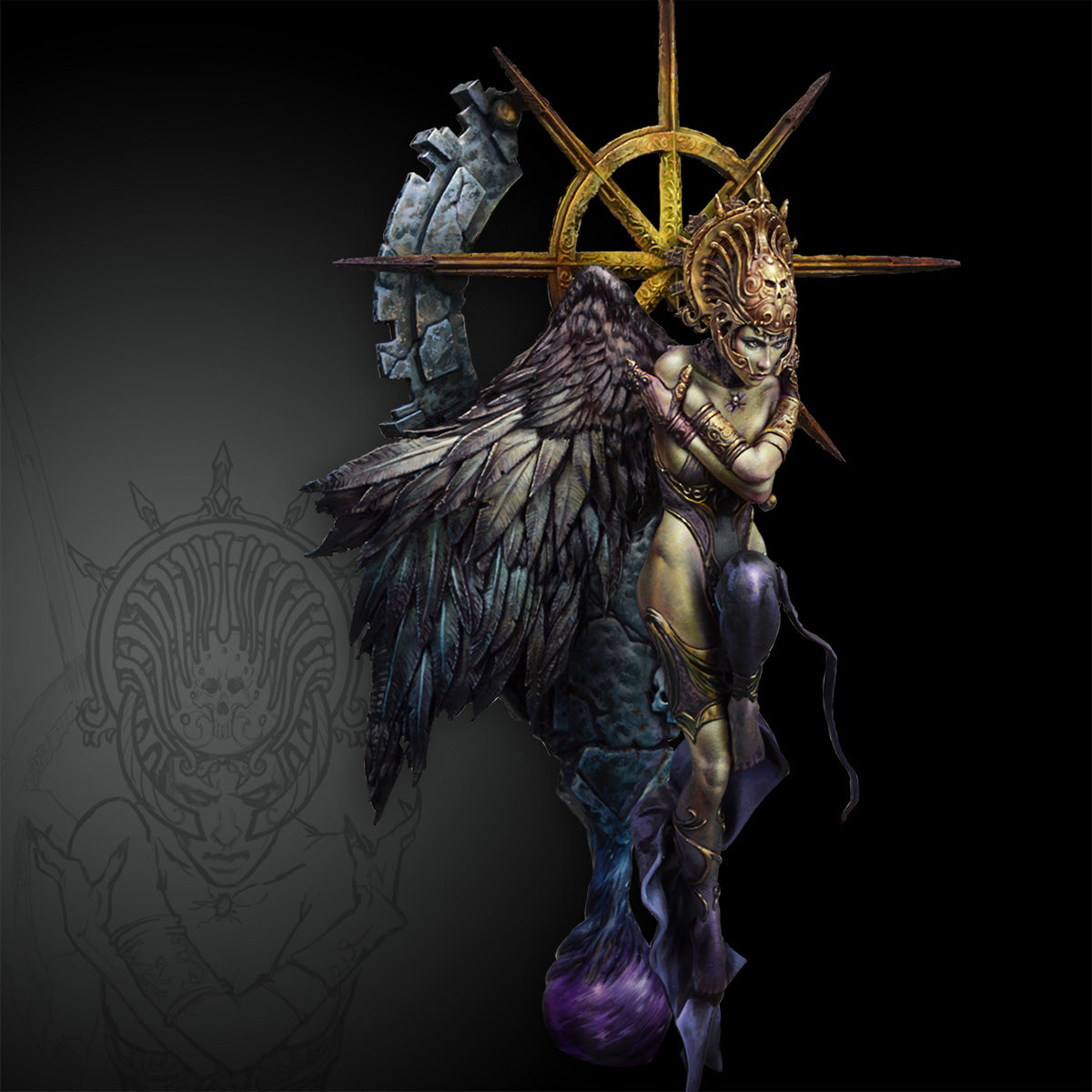 Thanatos figure Limited edition
