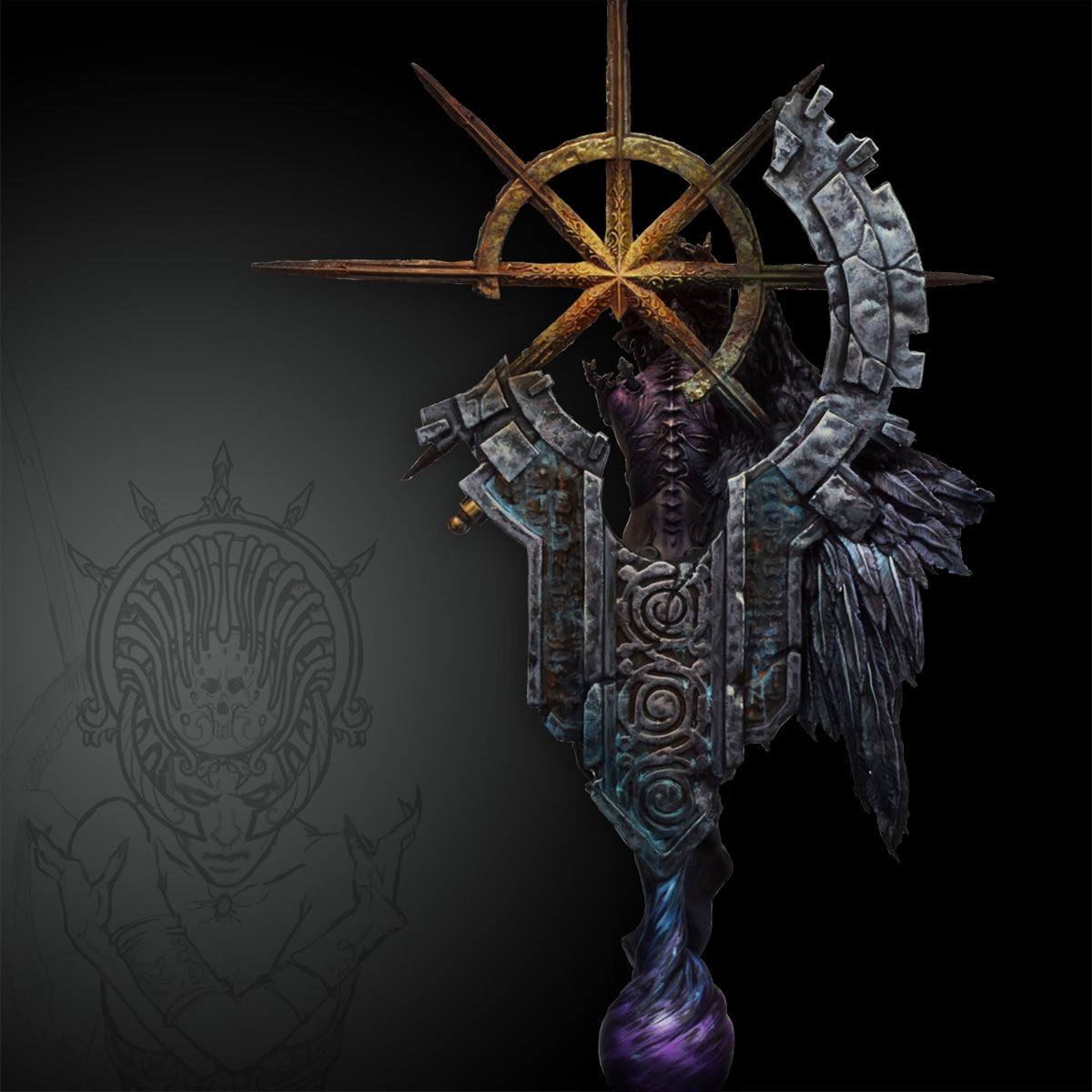 Thanatos figure Limited edition