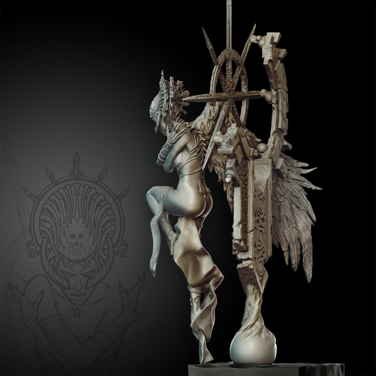 Thanatos figure Limited edition