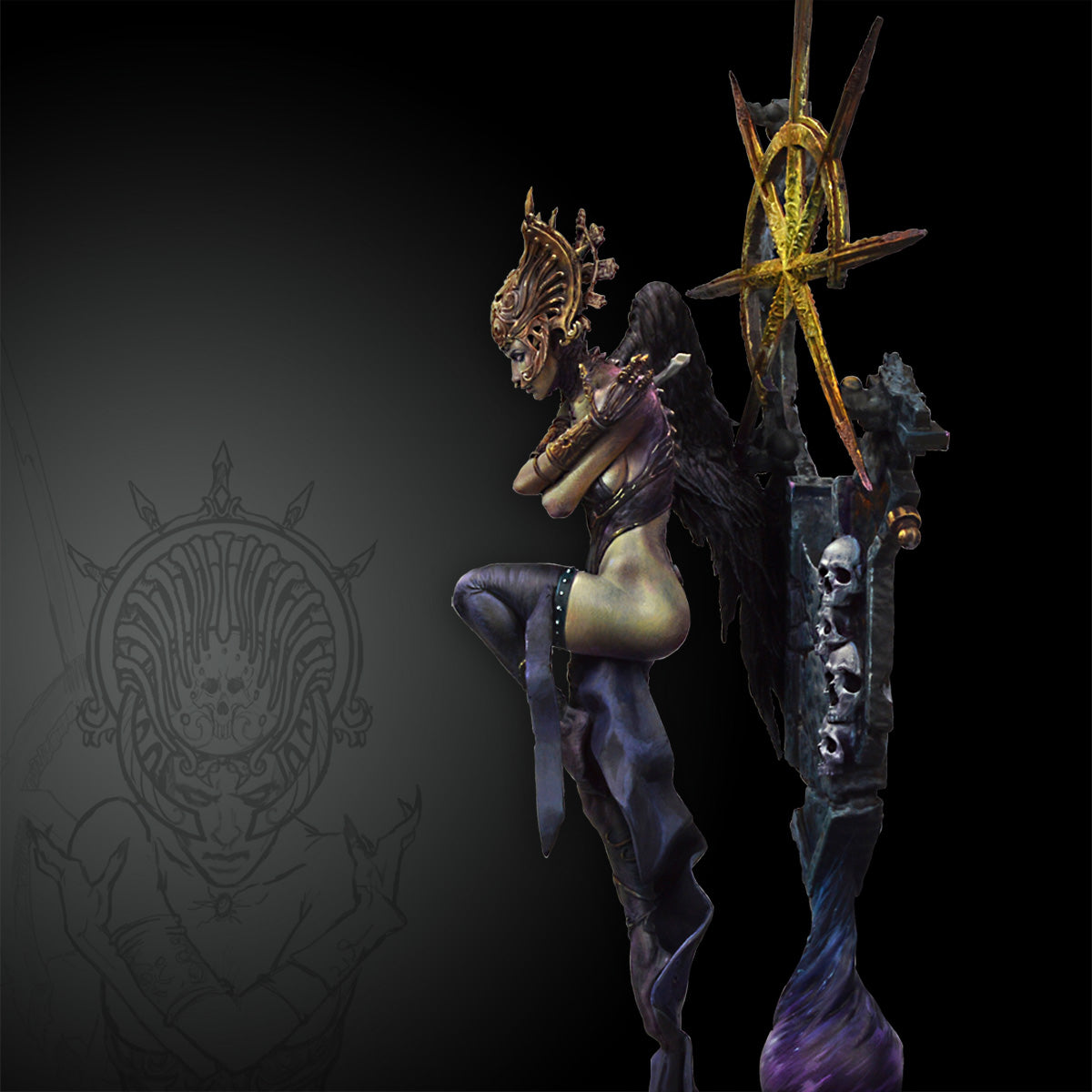 Thanatos figure Limited edition
