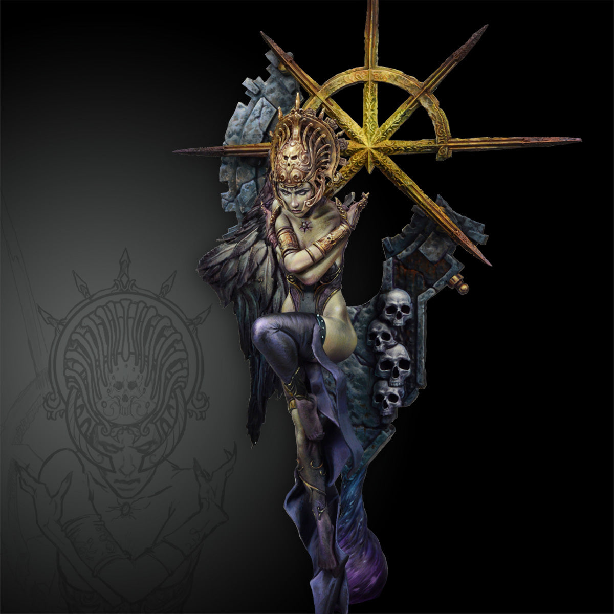 Thanatos figure Limited edition