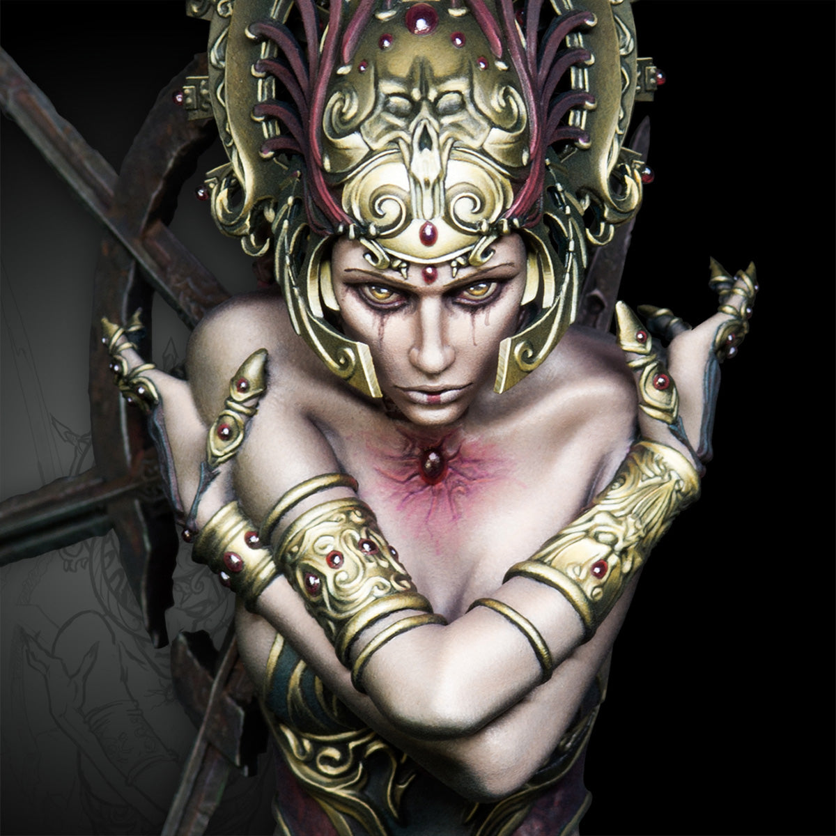 Thanatos bust Limited edition